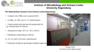 Kultivierung von anaeroben, hyperthermophilen Mikroorganismen - Vortrag von Robert Reichelt