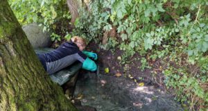 Sampling of sulfur spring water by University of Duisburg-Essen